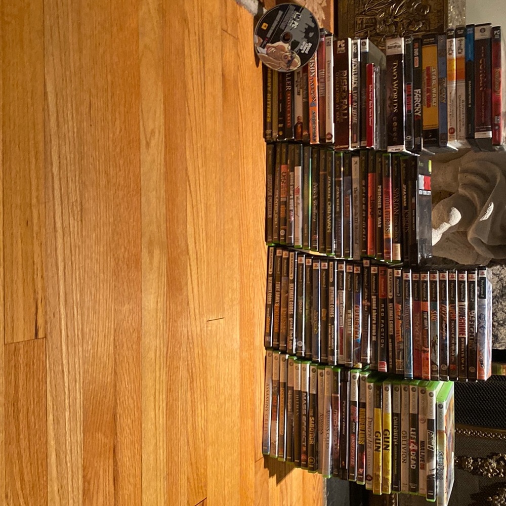 Collection of Xbox , Xbox 360, Ps2, and PC Games